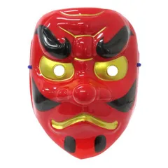 能面　お面　天狗　面　伝統工芸品　レトロ　コレクション Amazon | 木彫り能面 天狗面 猿田彦 | 縁日用品 | おもちゃ