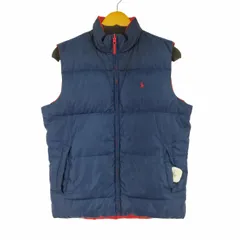 ポロバイラルフローレン Polo by RALPH LAUREN 90S リバーシブルダウンベスト スモールポニー メンズ JPN：L のサムネイル