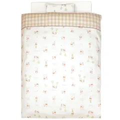 un doudou ディズニー 日本製 ミニサイズ ベビー布団セット 10点セット 60×90cm くまのプーさん オーガニックコットン ダブルガーゼ ベビー用品 新品 新生児 全部洗える 出産準備 出産祝い ギフト MF NZ1121-MINI