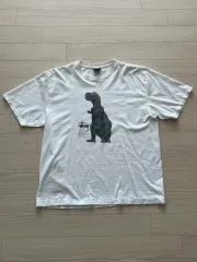 STUSSY｜ロンT｜恐竜バックプリント｜stussyarchive stussy ロンt 恐竜 激レア - メルカリ