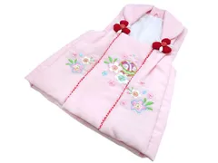 着物美人 送料込み 七五三 女の子 被布コート 被布単品 被布 3歳被布 3歳着物用 女の子被布 子供被布 七五三被布 被布着 被布ピンク 子供 女児 キッズ 3歳-5歳 【 ピンク 桜手毬 刺繍 】m508153