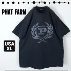 PHAT FARM/ファットファーム★ロゴドットプリントTシャツ★USAメンズL  2406J037