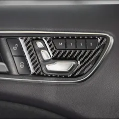 メルセデスベンツ用 W176 X156 C117 GLA CLA AMG カーボン パワーシート スイッチ パネルのサムネイル