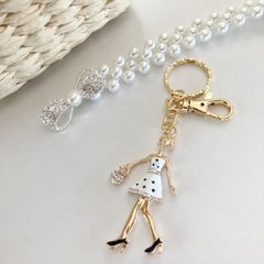 【13】 rinnu フレンチガーリー　ドール　キーチャーム