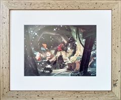■セール価格アウトレット品■ディズニー 「七人の小人」ミニアート　絵画　アート　インテリア