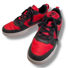 NIKE ナイキ コンポートボーLOWリクラフト DV5456-600 ローカット スウッシュロゴ ストリート クラシック レッド 赤 ブラック 黒 24.5cm レディース ゴーゴー古着セントラルパーク名古屋店NO.333