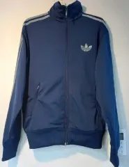 adidas(アディダス) ファイヤーバード ネイビー シルバー トラックトップス ジャージ ジャージ ジップアップ 95 ／ M