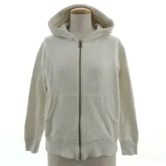 ユナイテッドアローズ A DAY IN THE LIFE UNITED ARROWS パーカー スウェット 長袖 ジップアップ 日本製 裏起毛 コットン アイボリーのサムネイル