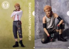 【中古】クリアファイル 中尾暢樹(ソハヤノツルキ) A4クリアファイル2枚セット ライブver. 「ミュージカル『刀剣乱舞』 -東京心覚-」 Loppi・HMV＆BOOKS online限定