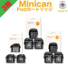 Aspire MInican + Plus Pod カートリッジ 3箱 セット