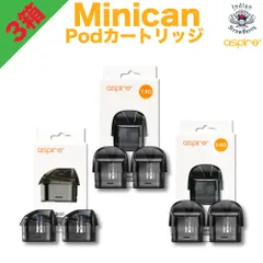 Aspire MInican + Plus Pod カートリッジ 3箱 セットのサムネイル