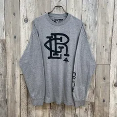 LRG (エルアールジー) ホッケージャージ ロンT ロングTシャツ 長袖 LOS GATOS HOCKEY JERSEY GREY LRG - LRG プルオーバーパーカー Mサイズ スケート ヒップホップ