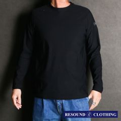 【RESOUND CLOTHING 】 nylon longsleave Tee - BLACK / ナイロンロングスリーブTシャツ / RC35-T-010【メンズ】【送料無料】