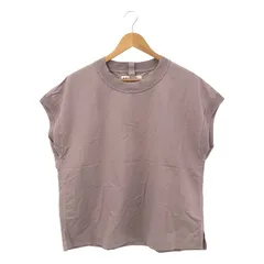 MHL HIGHCOUNT COTTON LINEN ノースリーブTシャツ MHL. HIGHCOUNT COTTON LINEN コットン リネン フレンチスリーブ