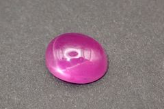 天然スタールビー ルース 1.501ct 約5mm×6mm ソーティング付き！