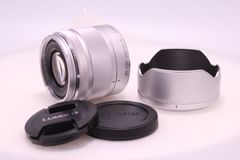【超極美品】Panasonic G VARIO 35-100mm/F4.0-5.6 ASPH./MEGA O.I.S. シルバー H-FS35100-S 望遠ズームレンズ マイクロフォーサーズ用 ルミックス