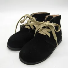 エミュー デザートブーツ Stanton Black シューズ 靴 黒 キッズ 男の子用 K10/15サイズ ブラック EMU Australiaのサムネイル