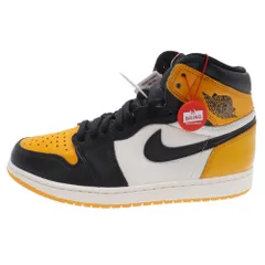 NIKE (ナイキ) AIR JORDAN 1 RETRO HIGH OG Taxi エア ジョーダン 1 レトロ タクシー ハイカットスニーカー イエロー/ブラック US10/28cm 555088-711