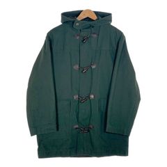 Gloverall グローバーオール ダック地 ダッフルコート グリーン
