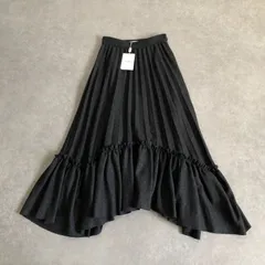 新品 定価2.8万 CLANE ウール プリーツ フレア スカート クラネ