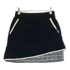 サイズ：S FILA GOLF フィラゴルフ  ニットスカート  ブラック系 [240101376604]# ゴルフウェア レディース ストスト