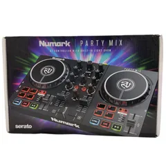 【中古】Numark Party Mix Live DJコントローラー Numark Party Mix Live DJコントローラ− LEDパーティライト搭載