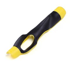 【迅速発送】Vzuix グリップトレーナー グリップ矯正 ゴルフ練習用品 トレーニング器具 スイング 素振り 初心者からプロ用 ブラック 図面説明書付き