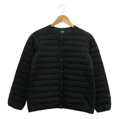 THE NORTH FACE / ザノースフェイス | WS Zepher Shell Cardigan ウインドストッパー ゼファーシェル カーディガン ライトダウンジャケット | M | ブラック | レディース
