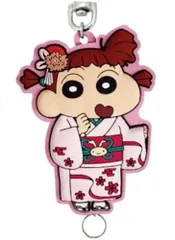 エス【送料無料】【クレヨンしんちゃん】【ニッポンアートシリーズ】ラバーリールキーホルダー【ネネちゃん】【着物】【日本】【アニメ】【映画】【漫画】【キーホルダー】【キーリング】【チャーム】【鍵】【雑貨】【グッズ】【かわいい】