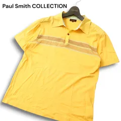 Paul Smith COLLECTION ポールスミス コレクション 春夏★ 半袖 ボーダー ポロシャツ Sz.XL メンズ 日本製 大きいサイズ