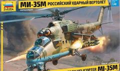 【2月17日出荷再開】ZVEZDA 4813 1/48 ロシア MI-35M Hind E 攻撃ヘリコプター