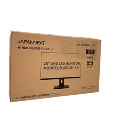 JAPANNEXT JN-IPS28FLUHDR-HSP 4K 液晶 モニター ディスプレイ ジャパンネクスト 未使用 C10105892