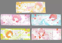 【中古】雑貨 全5種セット フェイスタオル 「一番くじONLINE 五等分の花嫁∬ ～『ねぇ、一緒にお祭りに行かない?』～」 K賞