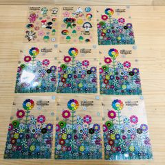 M42323 まとめ売り 村上隆もののけ京都 クリアファイル ステッカー