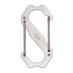 ダイワ(DAIWA) カラビナ フィッシングカラビナ 60 タイプS シルバー 1
