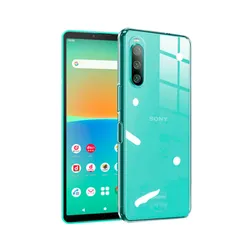 】ソフト TPU For For Xperia Xperia 10 10 IV IV 用のケース 用のケース 透明 TPU シリコン TPU 透明 ケース クリア クリア ケース ケース TPU 超薄型 ケース【Hcsxlcj】（X カバー 10 SOG07