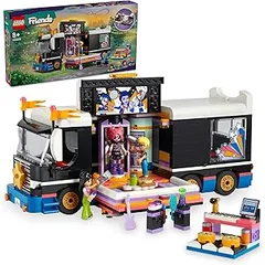 レゴ(LEGO) フレンズ ポップスターのツアーバス おもちゃ 玩具 プレゼント ブロック 女の子 男の子 子供 7歳 8歳 9歳 10歳 小学生 ごっこ遊び 音楽 ミュージック バス 車 42619のサムネイル