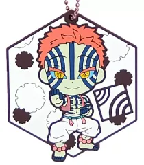 【中古】マグカップ・湯のみ 猗窩座 ラバーコースター きゅんキャラいらすとれーしょんず 「一番くじ 鬼滅の刃 ～折れぬ心と刃で進め～」 J賞