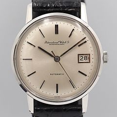 IWC プラチナ無垢 PLATINUM オールドインター 自動巻き - メルカリ