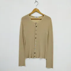 zucca ズッカ イッセイミヤケ期 94 spring ミニマル アクリル カーディガン 90s アーカイブ 古着 VINTAGE レディース サイズ Ｍ LF27のサムネイル