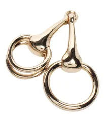 エルメス　モールドゥ　スカーフリング　ゴールド　レア⭐︎ HERMES(エルメス) スカーフリング モールドゥ ゴールド - メルカリ