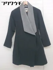 ◇ ◎ OZOC オゾック タグ付き 長袖 コート サイズ36 S ブラック グレー系 レディース  【中古】 【1110190004357】