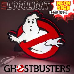 SPECIAL PRICE 재입고! 무료 배송! SPECIAL ITEM [Ghostbusters (고스트 버스터즈)] 무글리 (Mooglie) LED 로고 라이트 / 플렉스 LED 네온 사인 〚 아메리칸 잡화 아메토이 〛