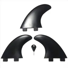 【今売れています】R3 M3 S FCS対応FCS 3枚セット ３フィン 黒 Funktion FKGFCC-S-3-BLK