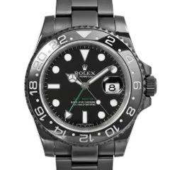 GMTマスター2 アフターダイヤモンド Ref.116710LN 中古品 メンズ 腕時計