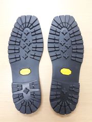 新品 ビブラム vibram ヒール付き 45/46サイズ 靴底交換用　リペア