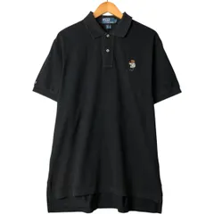 古着 ラルフローレン Ralph Lauren POLO by Ralph Lauren ポロベア 半袖 ポロシャツ メンズL相当/eaa582100