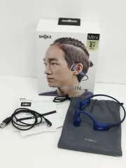 【ジャンク】SHOKZ OPENRUN S803/骨伝導イヤホン/ブルー