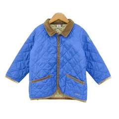 エーグル キルティングジャケット ジャンパー アウター キッズ 男の子用 110サイズ ブルー AIGLE 【中古】のサムネイル