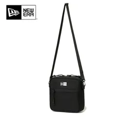 ニューエラ【ＮＥＷ ＥＲＡ】スクエア ショルダーポーチ 1.5L ボックスロゴ ブラック シンプル ワンポイント コンパクト ミニバッグ 小型ポーチ ショルダーバッグ アウトドア カバン